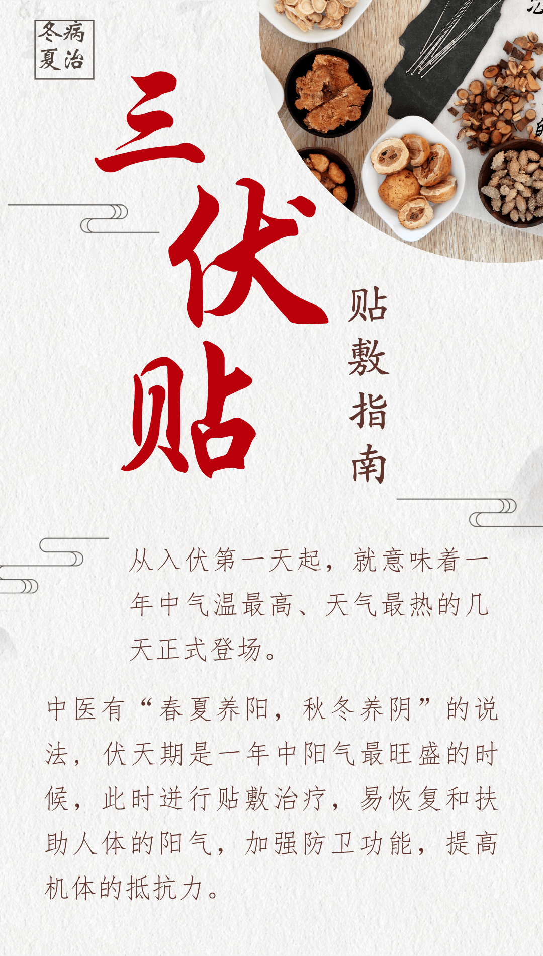 1、什么是三伏貼？