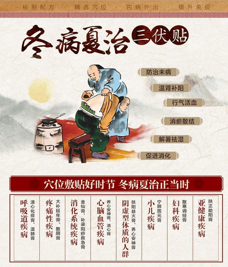 1、為什么三伏貼會(huì)發(fā)熱？</p><p>三伏貼能治老寒腿嗎？